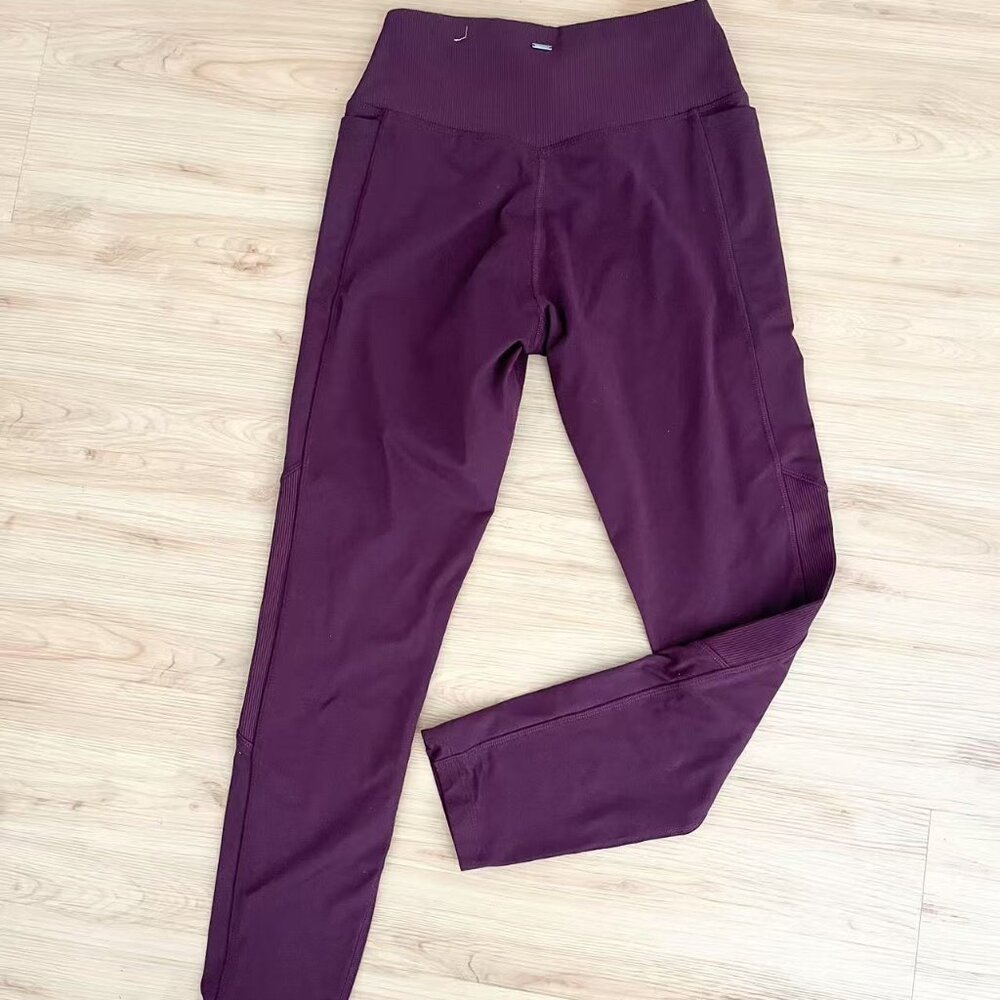 Victoria’s Secret PINK Studio Leggings High Rise Soft Athletic Pants Purple Cozy